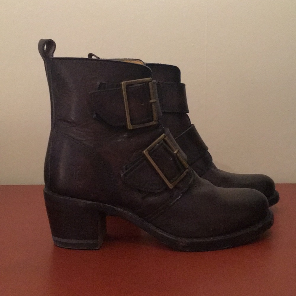 Frye boots - Sabrina Double Buckle